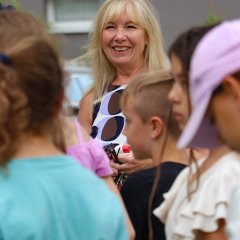 Offizielle Einweihung des Spielplatzes in der Frankfurter Straße