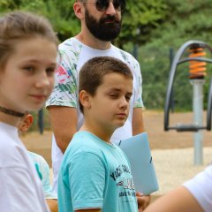 Offizielle Einweihung des Spielplatzes in der Frankfurter Straße