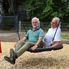 Offizielle Einweihung des Spielplatzes in der Frankfurter Straße