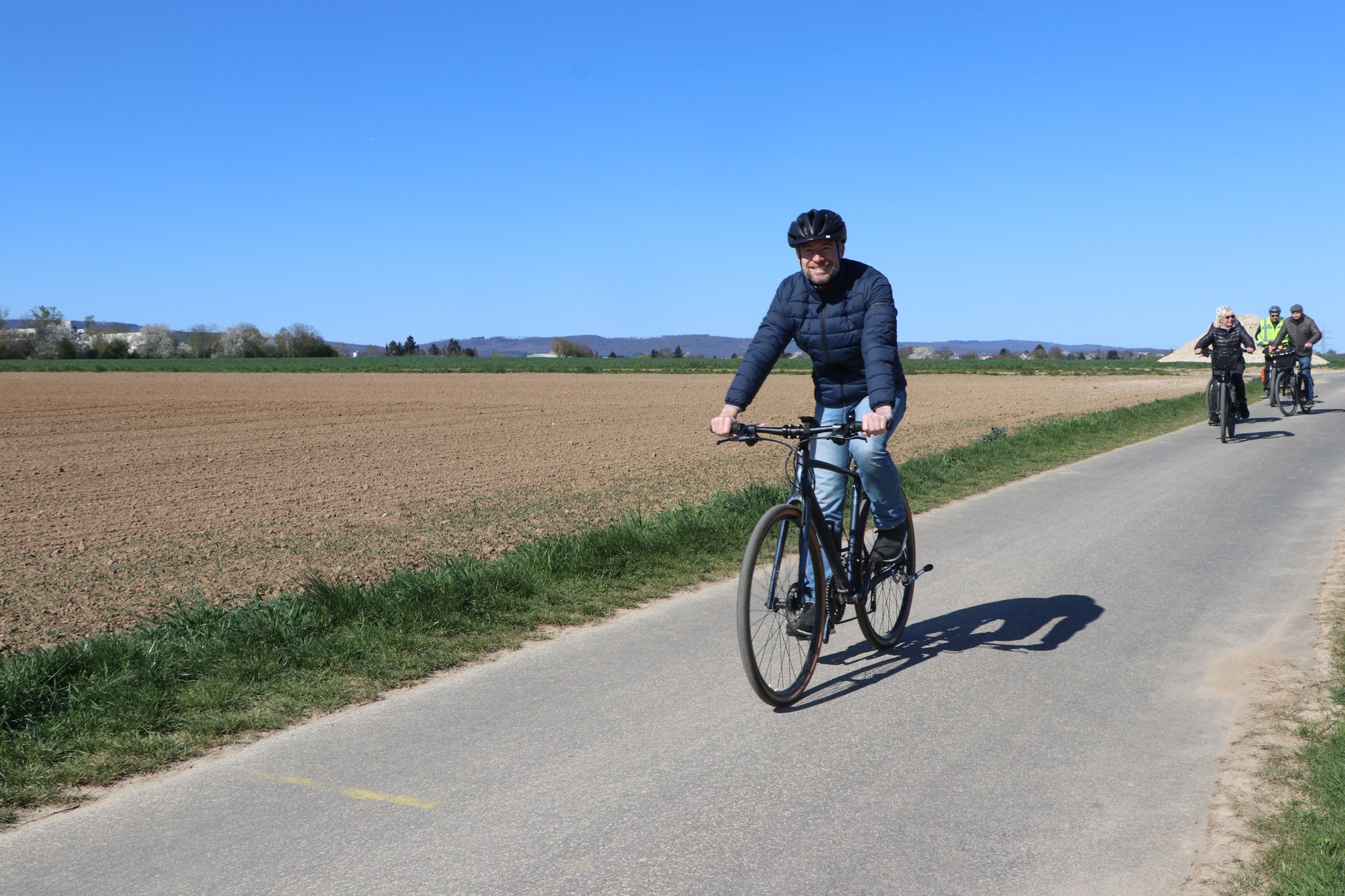 Fahrradrundroute mit den Neubürgerinnen und Neubürgern
