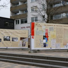 Zaun-Ausstellung "Die Entstehung der Hessischen Verfassung"