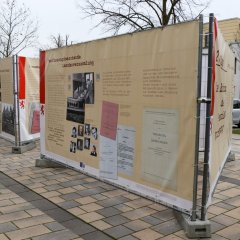 Zaun-Ausstellung "Die Entstehung der Hessischen Verfassung"