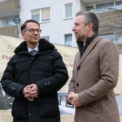 Zaun-Ausstellung "Die Entstehung der Hessischen Verfassung"