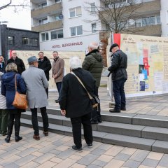 Zaun-Ausstellung "Die Entstehung der Hessischen Verfassung"