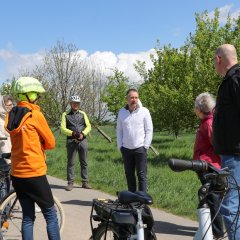 Fahrradrundroute mit den Neubürgerinnnen und Neubürgern