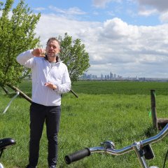 Fahrradrundroute mit den Neubürgerinnnen und Neubürgern