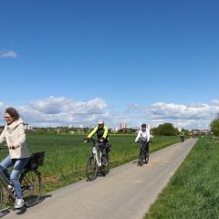 Fahrradrundroute mit den Neubürgerinnnen und Neubürgern
