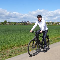 Fahrradrundroute mit den Neubürgerinnnen und Neubürgern