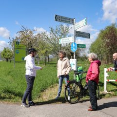 Fahrradrundroute mit den Neubürgerinnnen und Neubürgern