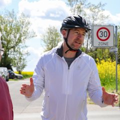 Fahrradrundroute mit den Neubürgerinnnen und Neubürgern