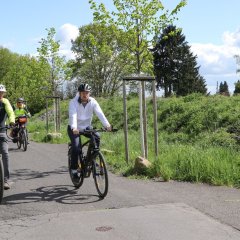 Fahrradrundroute mit den Neubürgerinnnen und Neubürgern