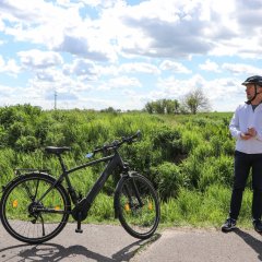 Fahrradrundroute mit den Neubürgerinnnen und Neubürgern