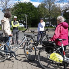 Fahrradrundroute mit den Neubürgerinnnen und Neubürgern