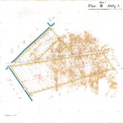 Parzellenkarte von 1907