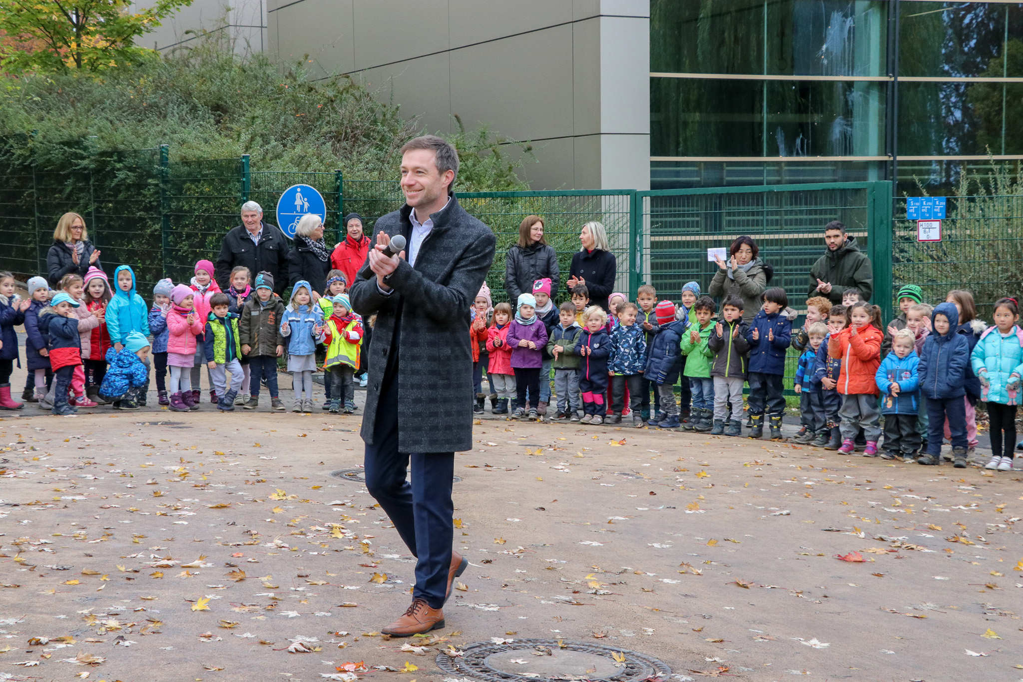 Einweihung Kita-Vorplatz "Am Weiher"
