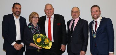 Ernennung zum Ehrenstadtrat Norbert Möller