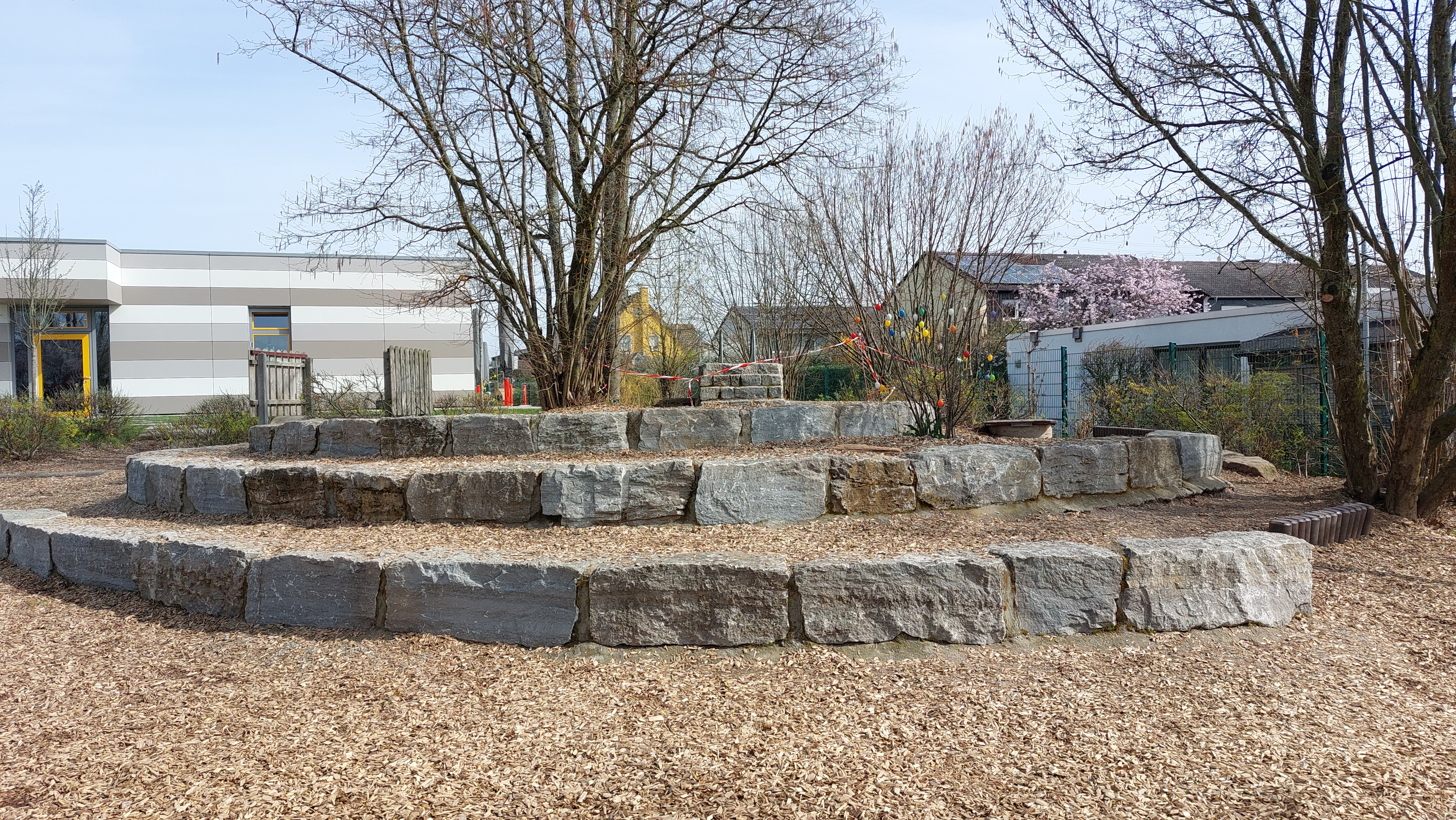 Veranstaltungsort im Garten der KiTa St.Bonifatius